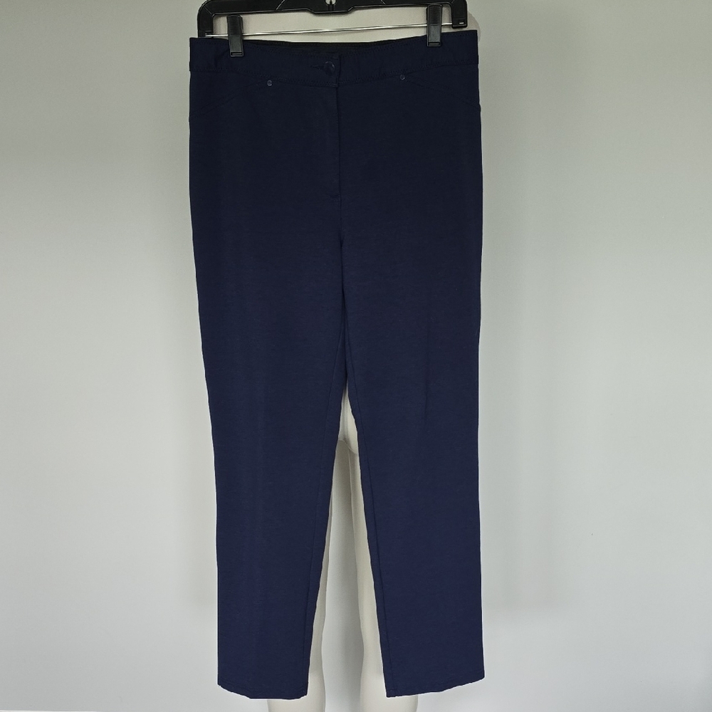 Chico's navy blue comfy pants-0.5 short